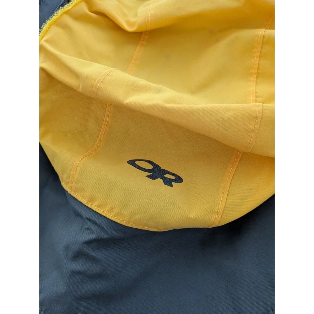 Outdoor Research Seattle Sombrero Youth Kids Hat Gray Yellow Extra Small / Small